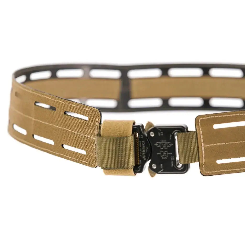 小物 LOHEN COW LEATER SLASH BELT(GOLD) DC4 - The Strike Gold SG0901 - Extra Heavy Black Leather Belt