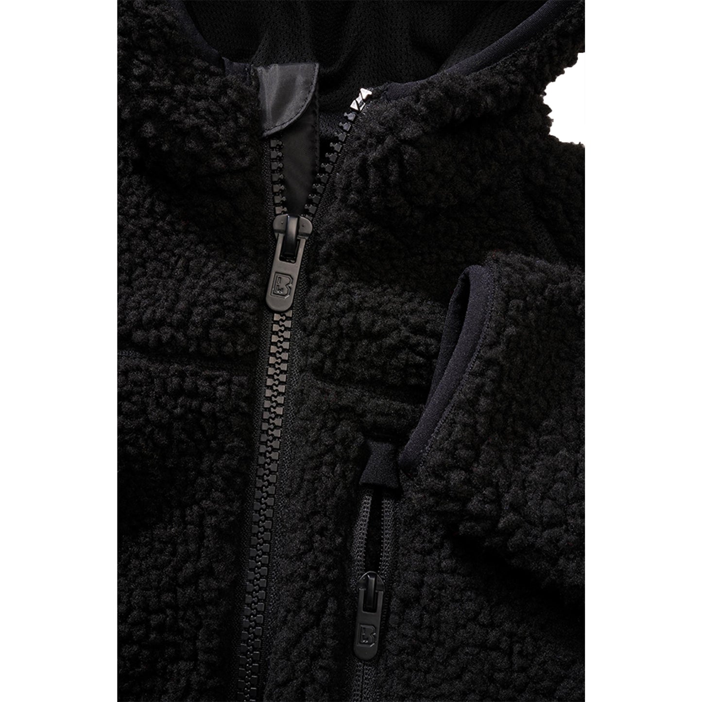 Kinder Jacke Kids Teddyfleece Jacke Hooded