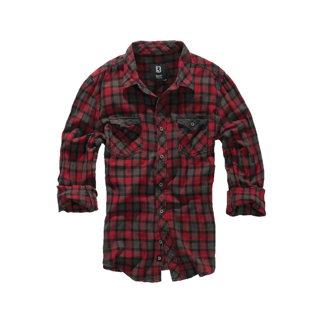 brandit-hemd-duncan-check-rot-braun-ansicht-2
