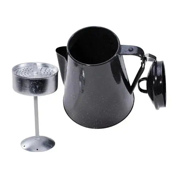 Kaffeekanne Emaille mit Percolator