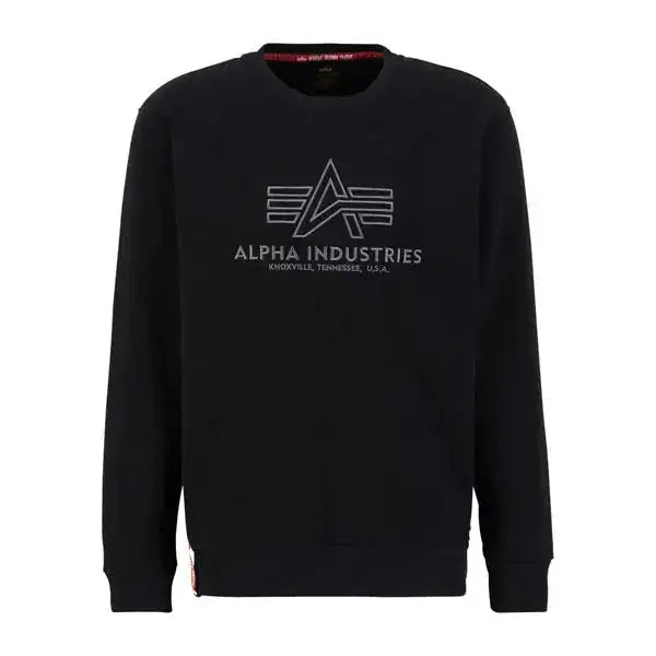 alpha-industries-basic-sweater-embroidery-schwarz-gun-metal-ansicht-1