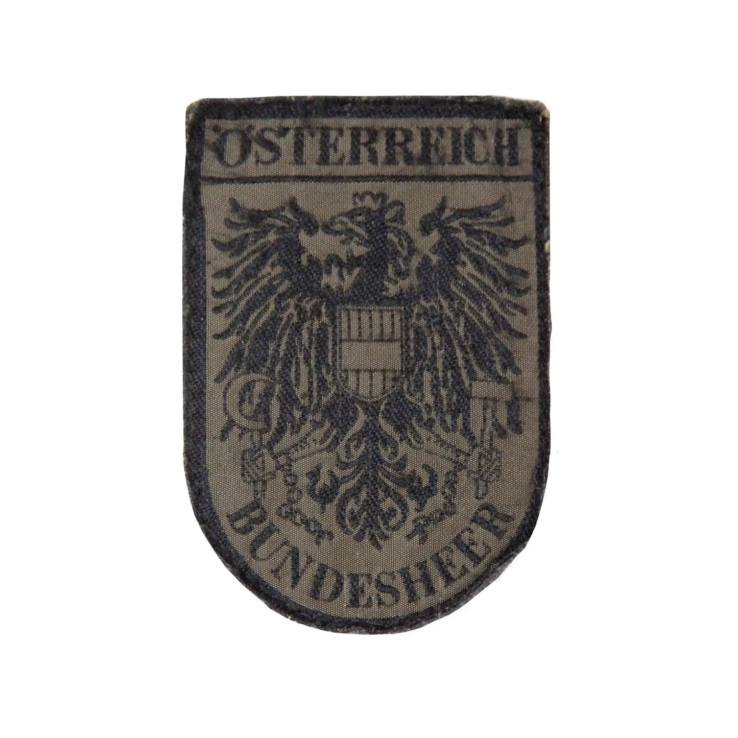 Österreichisches Bundesheer ÖBH Nationalitätsabzeichen Bundesheer gewebt gebraucht - ASMC