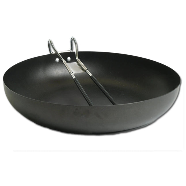 Camping Pfanne mit Klappstiel 25 cm
