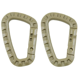 Karabiner Kunststoff 2er Pack