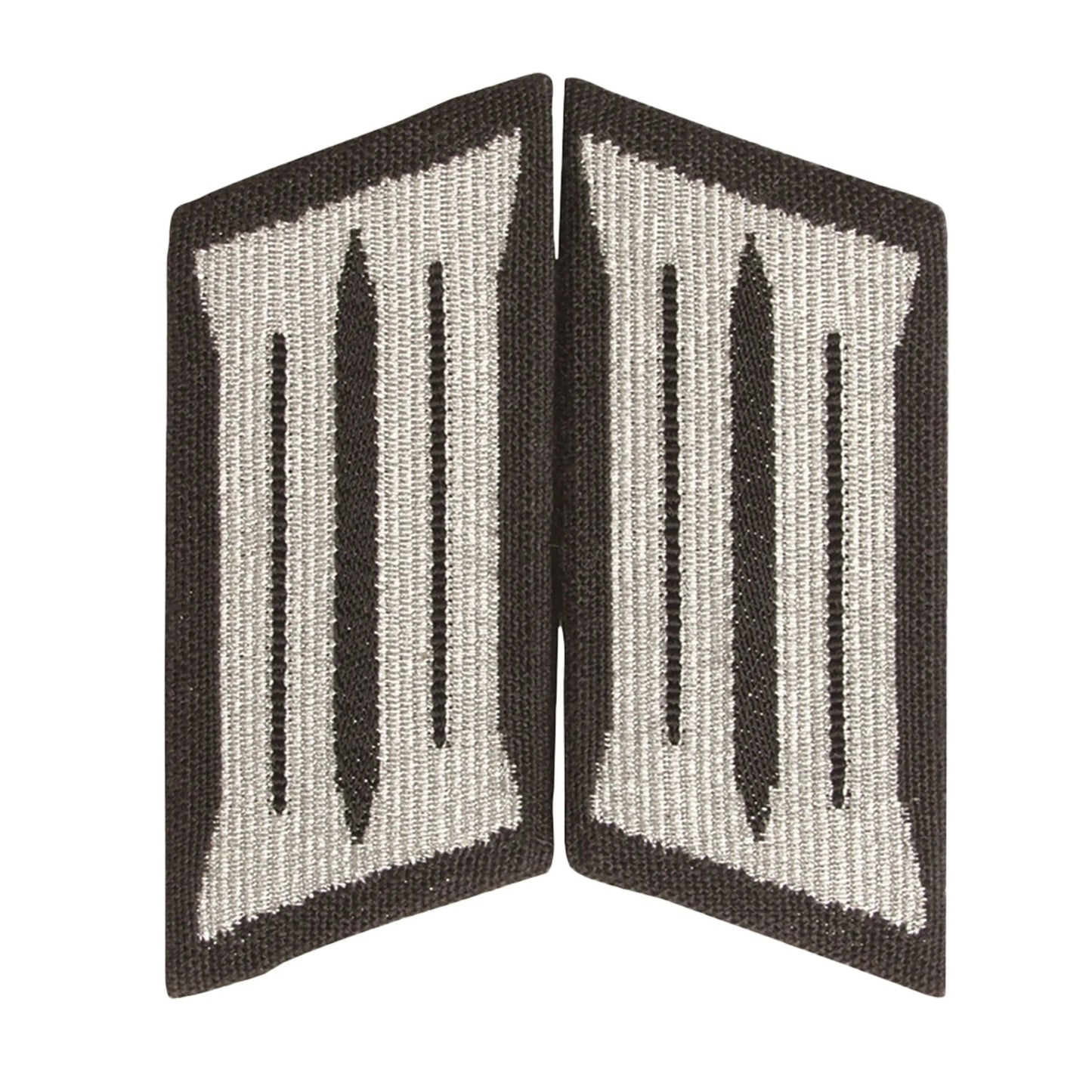 Kragenspiegel LaSK Soldat schwarz
