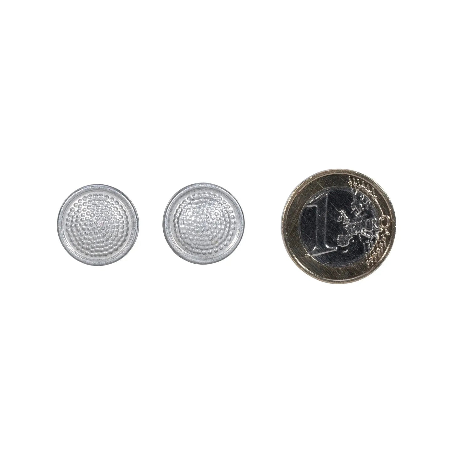 Schulterklappenknopf Alu 16mm 2er Pack