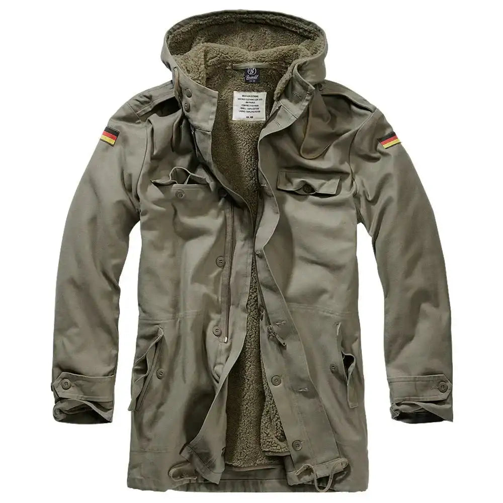 Bundeswehr Parka Parka Dünn Damen Bundeswehr Winterjacke Weiß
