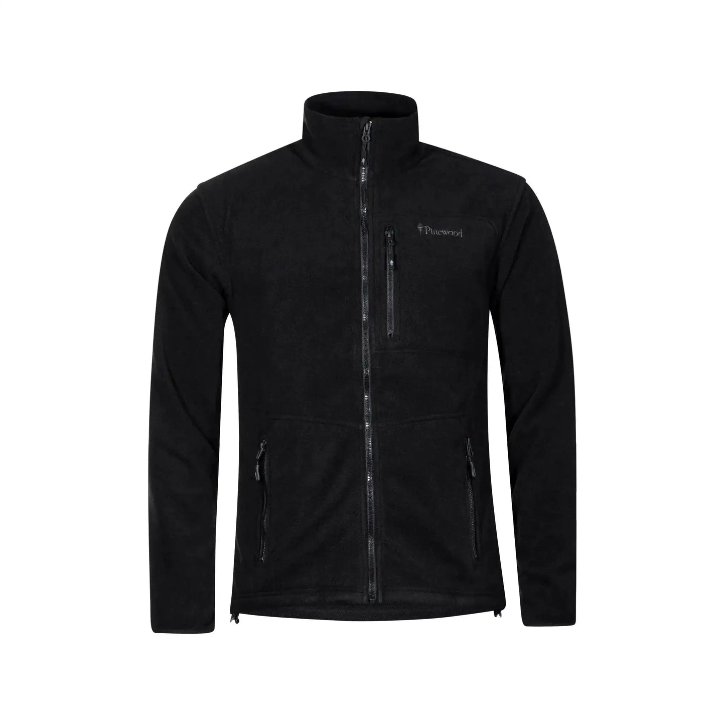 pinewood-jacke-finnveden-fleece-schwarz-ansicht-8