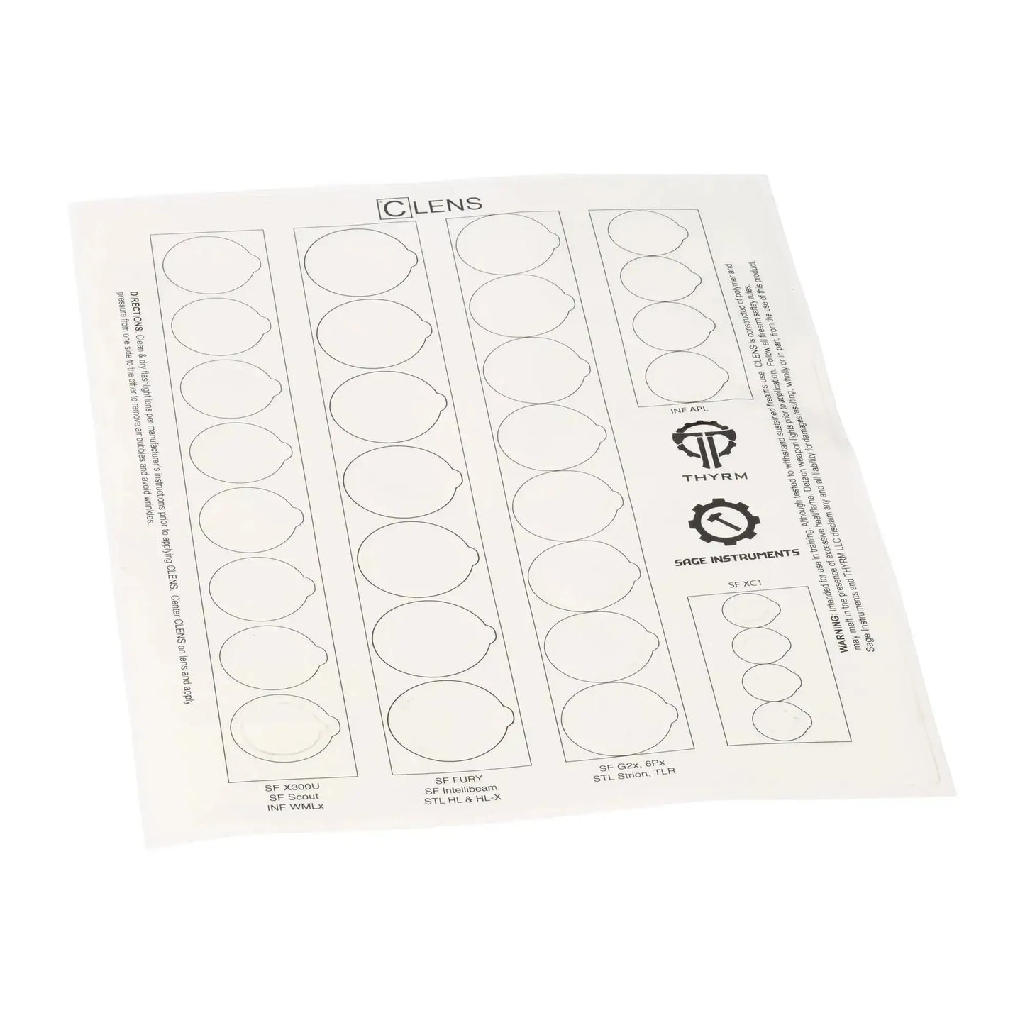 Schutzfolienset Clens Lens Protectors