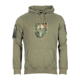 Hoodie BW Fallschirm