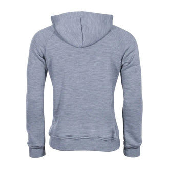 Hoodie FleeceWool grey melange