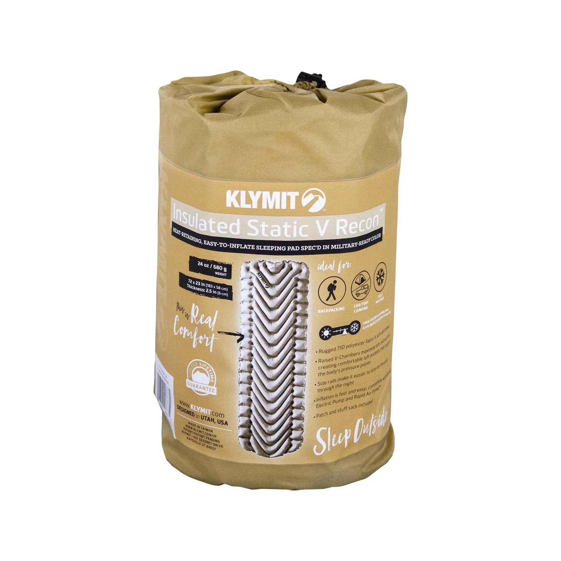 Klymit Isomatte Insulated Static V - ASMC