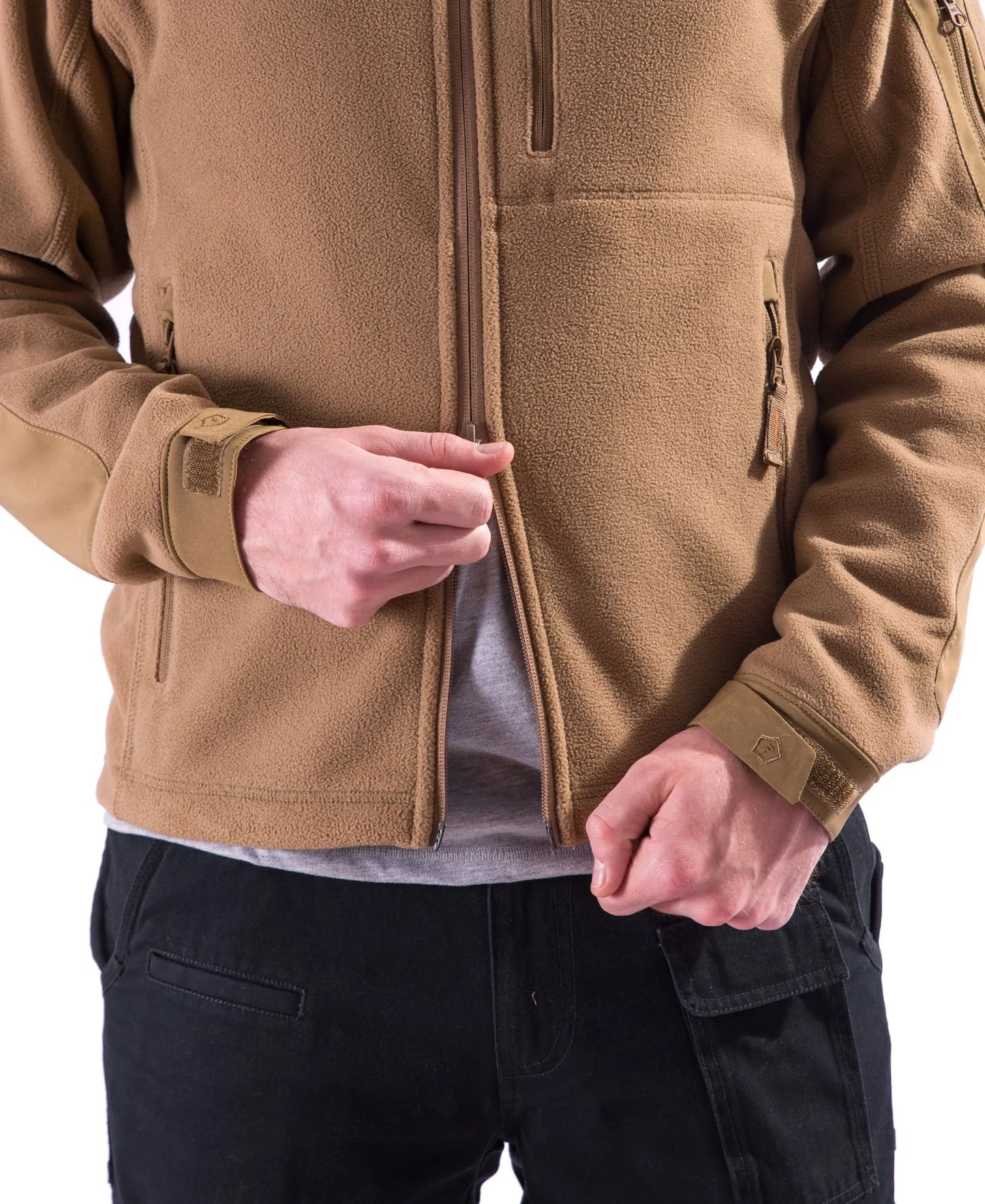 Fleece-Jacke Perseus | Coyote