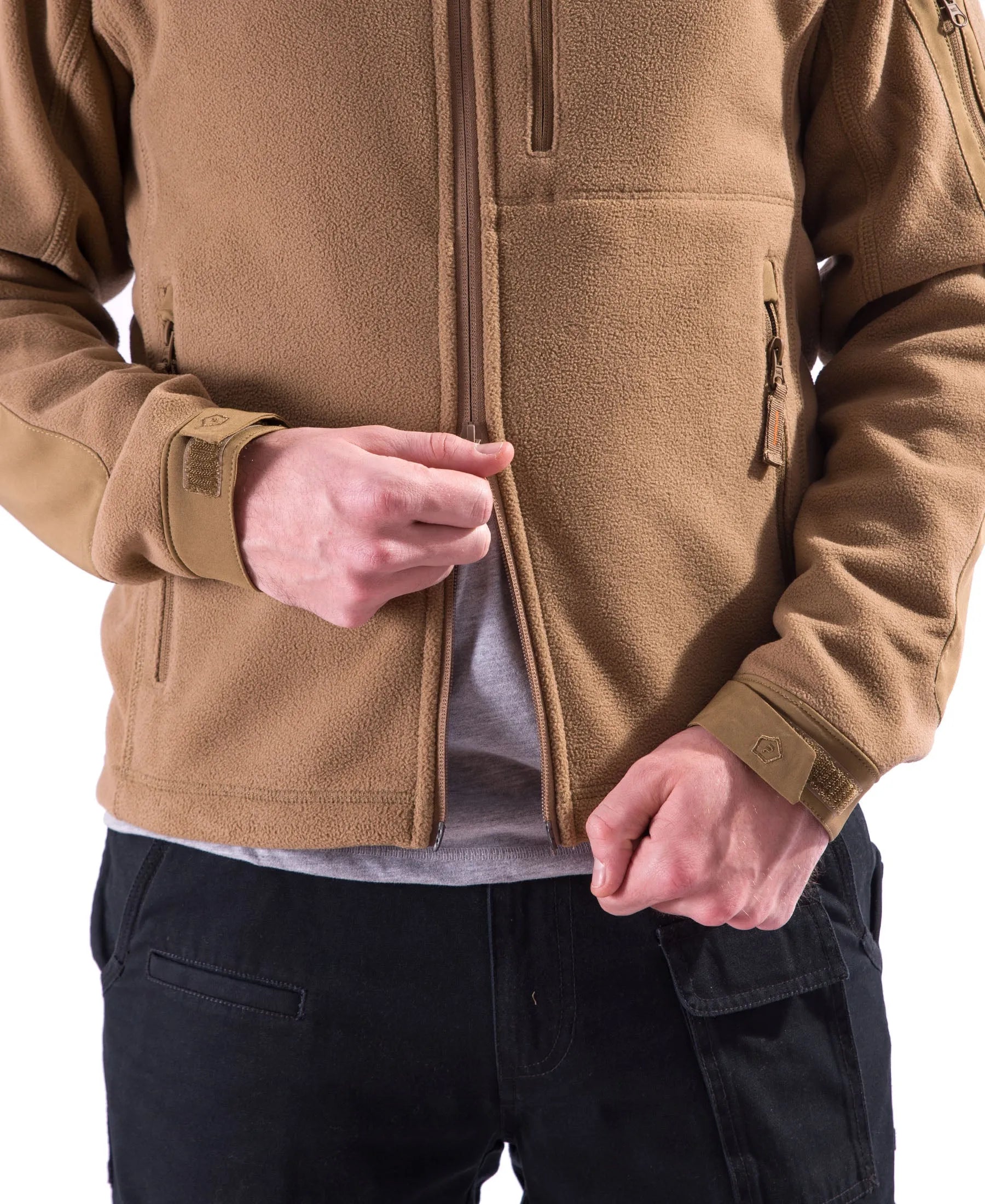 Fleece-Jacke Perseus | Coyote