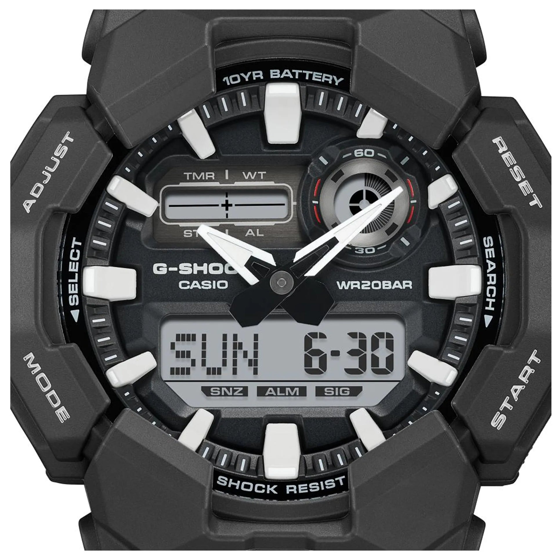 Armbanduhr GA-010 | Schwarz