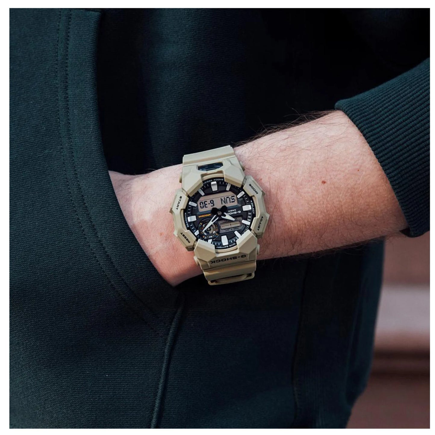 Armbanduhr GA-010 | Braun / Beige