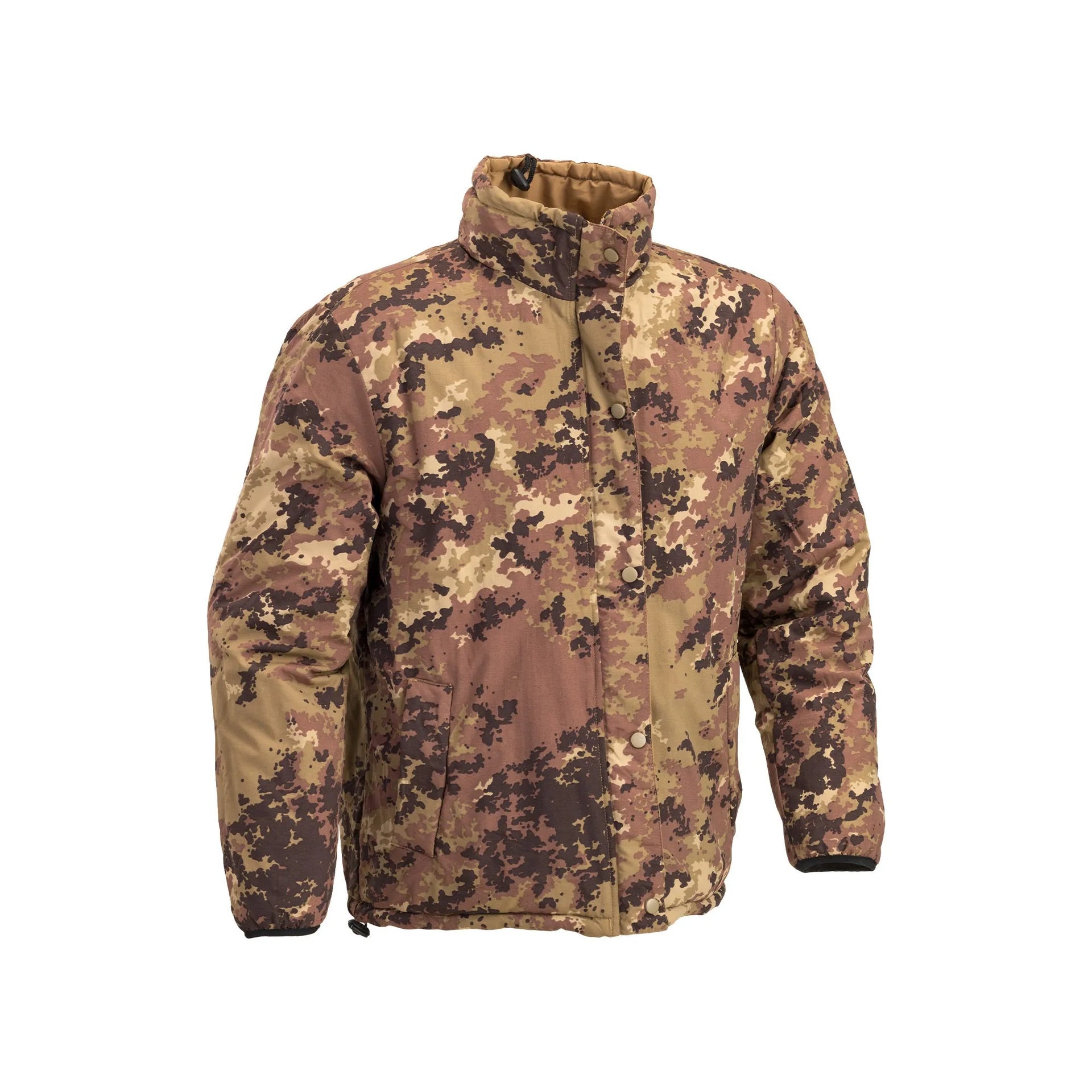 Winterjacke Reversible Jacket mit Compression Bag | Italiano/Tan
