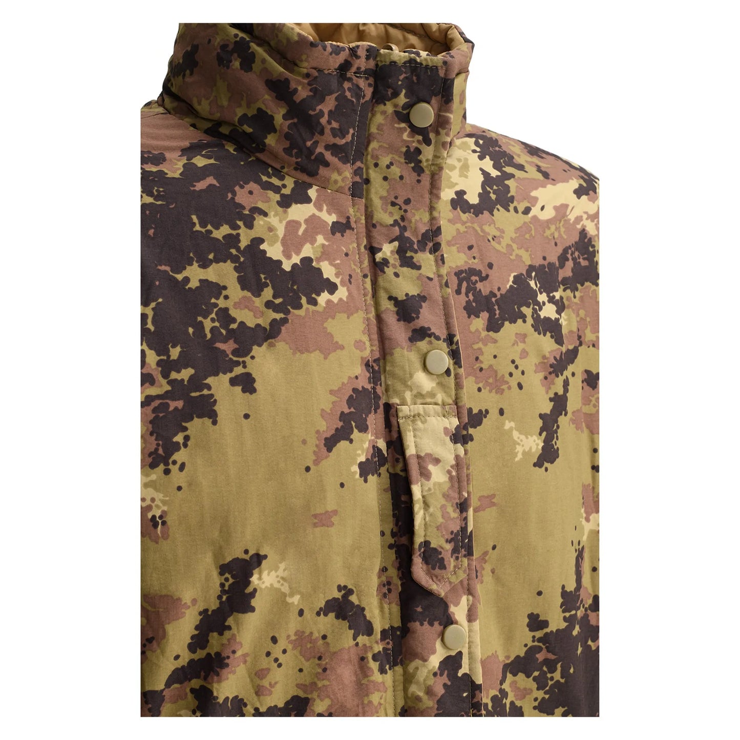 Winterjacke Reversible Jacket mit Compression Bag | Italiano/Tan