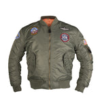 Kinder Fliegerjacke MA1 Kids mit Abzeichen