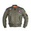Kinder Fliegerjacke MA1 Kids mit Abzeichen