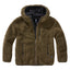Kinder Jacke Kids Teddyfleece Jacke Hooded