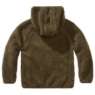 Kinder Jacke Kids Teddyfleece Jacke Hooded