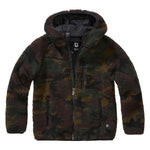 Kinder Jacke Kids Teddyfleece Jacke Hooded