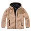 Kinder Jacke Kids Teddyfleece Jacke Hooded