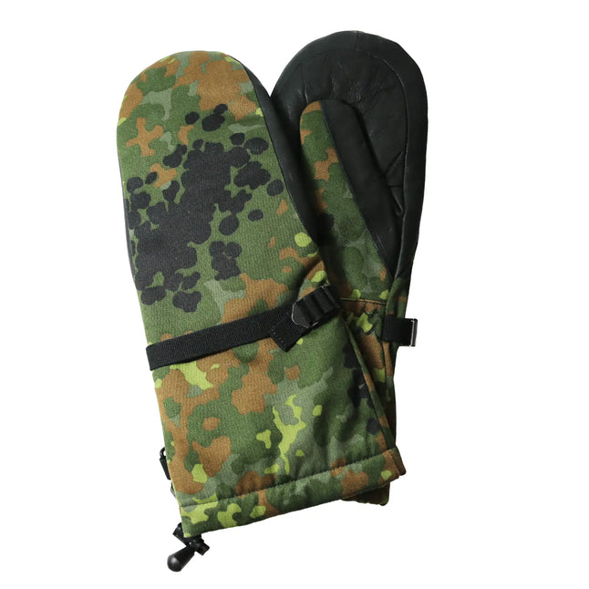 BW Fäustlinge Goretex gebraucht Flecktarn