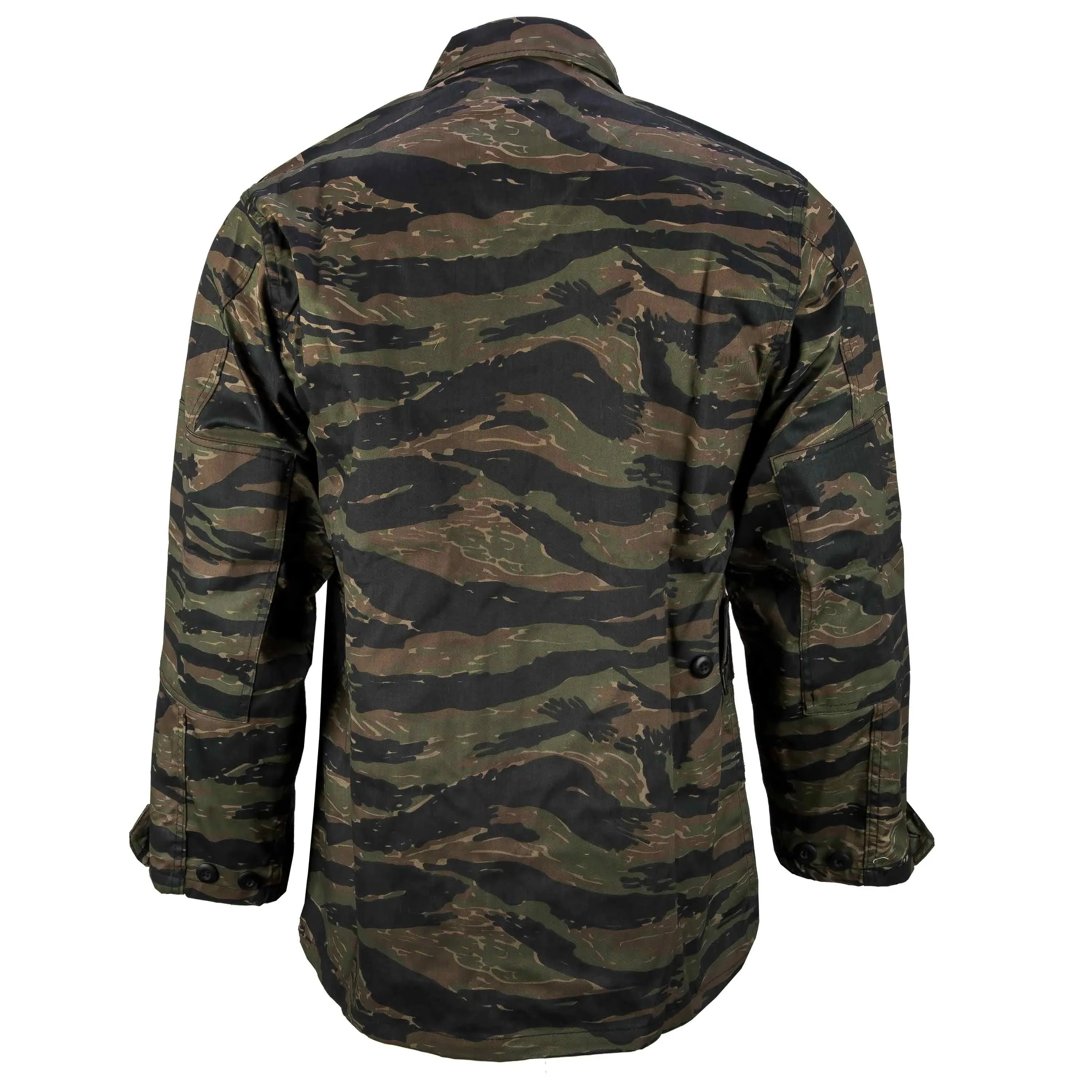 Veste Militaire Propper Tiger Stripe - Bdu Feldjacke, Taille Large Long, Neuve