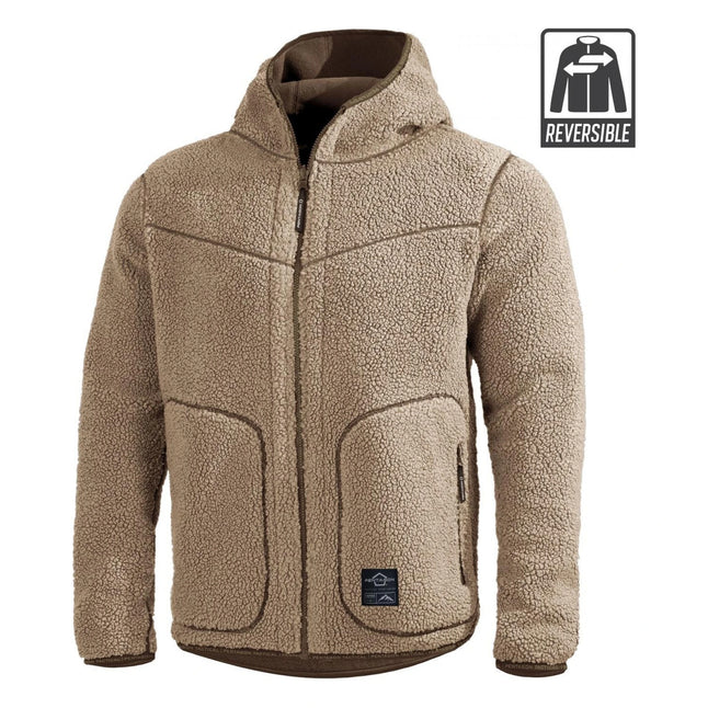 Wende-Fleecejacke Ianos Sherpa 2-in-1