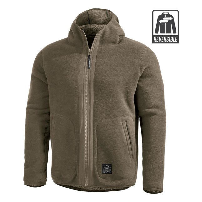 Wende-Fleecejacke Ianos Sherpa 2-in-1