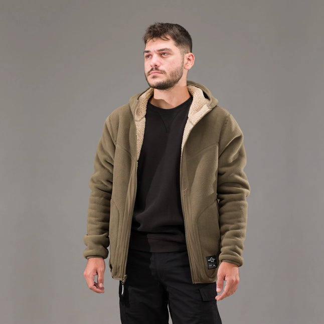 Wende-Fleecejacke Ianos Sherpa 2-in-1