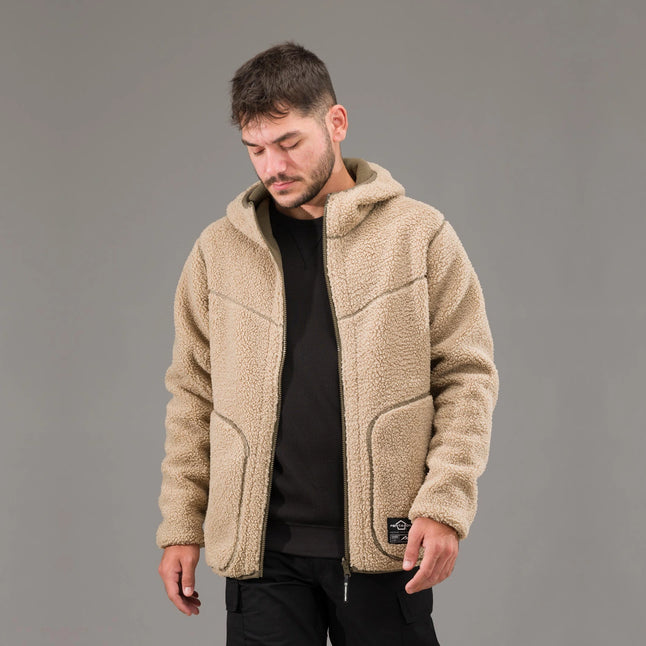 Wende-Fleecejacke Ianos Sherpa 2-in-1