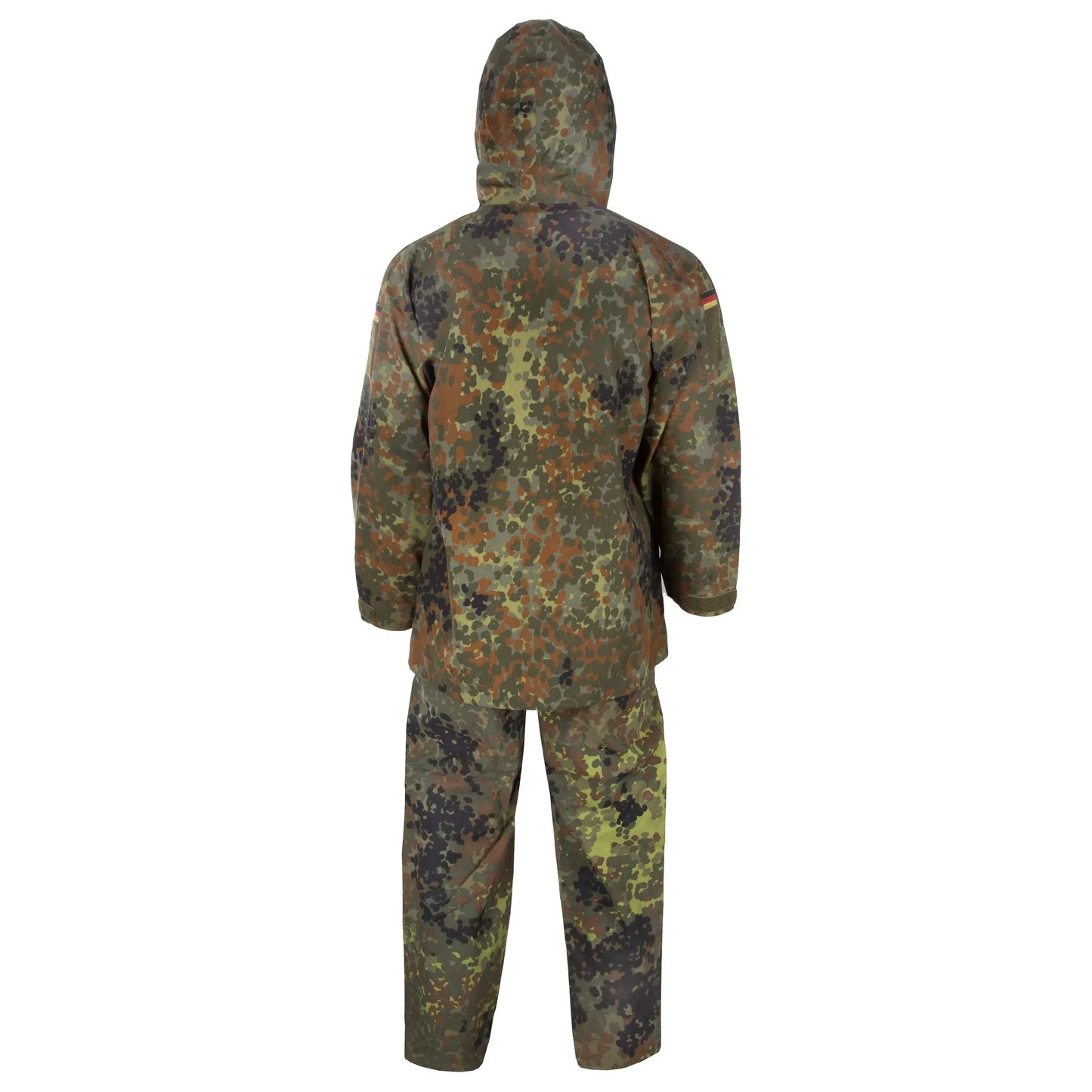 Bundeswehr Original BW Nässeschutzanzug flecktarn gebraucht - ASMC