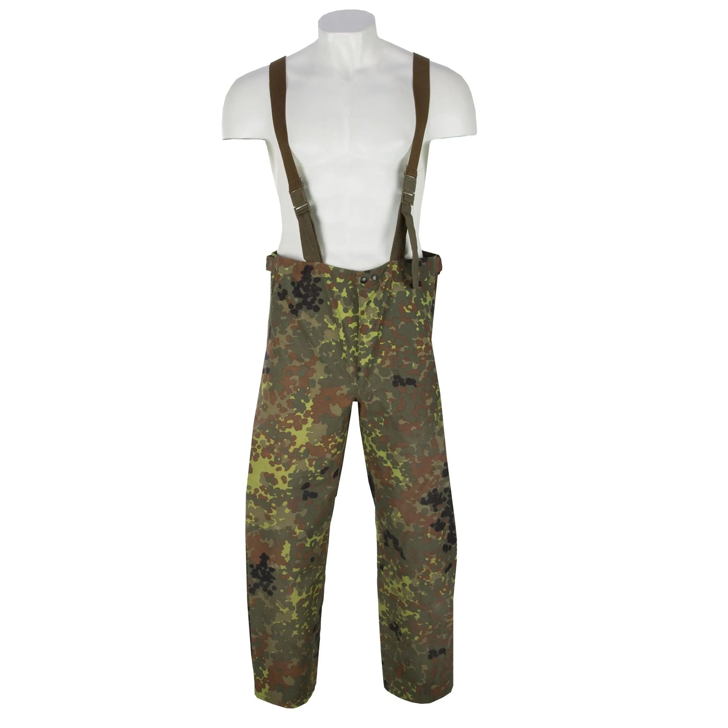 Bundeswehr Original BW Nässeschutzanzug flecktarn gebraucht - ASMC