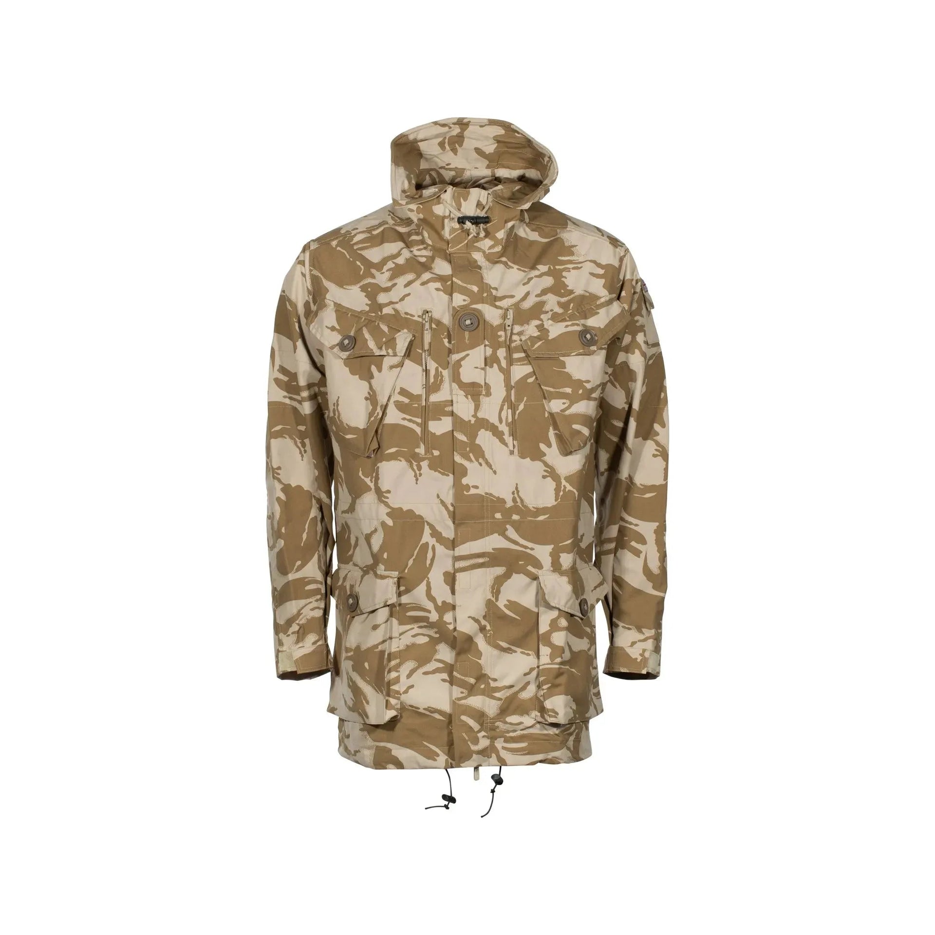 Britische Kommandojacke Smock winddicht gebraucht