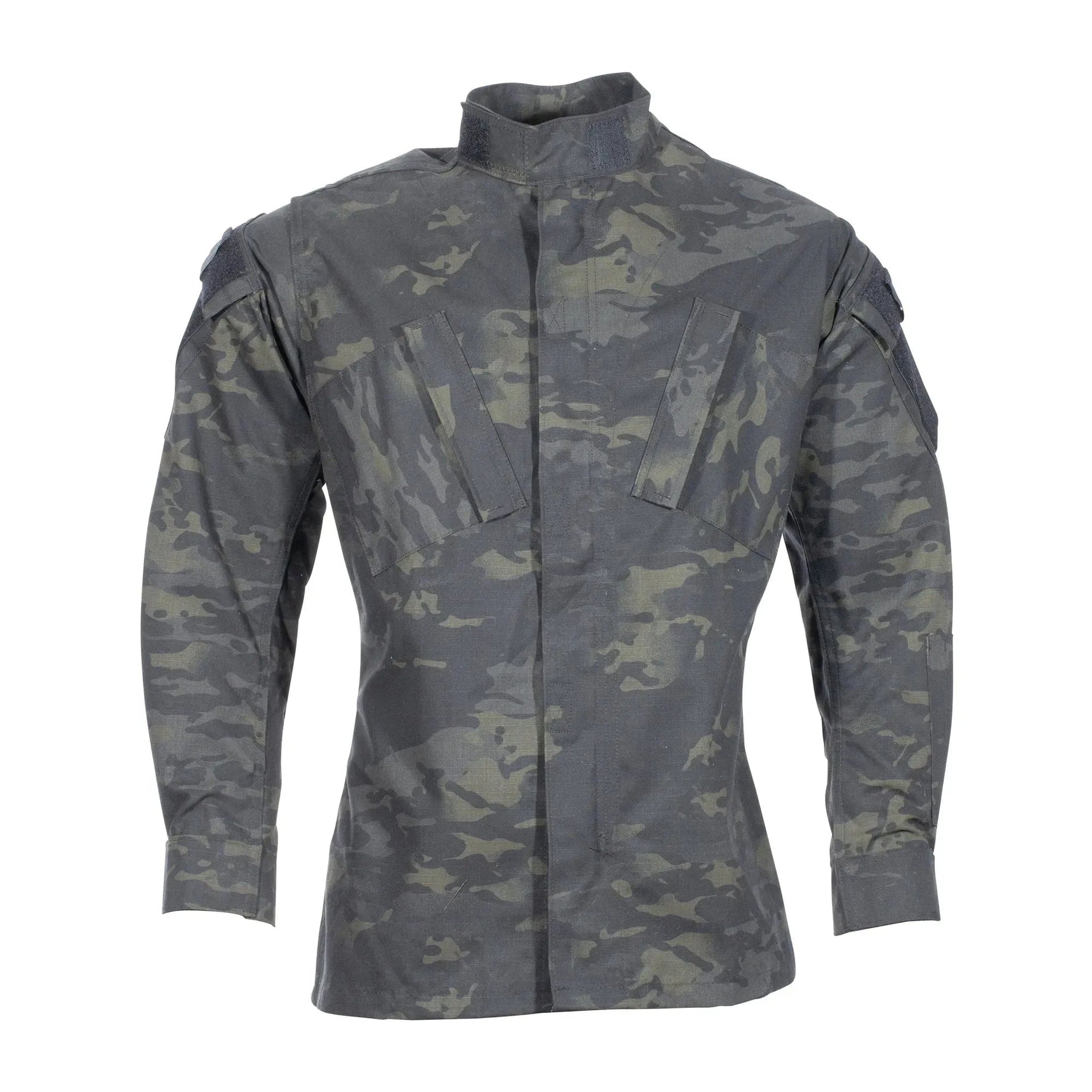 Feldbluse  TRU Multicam black