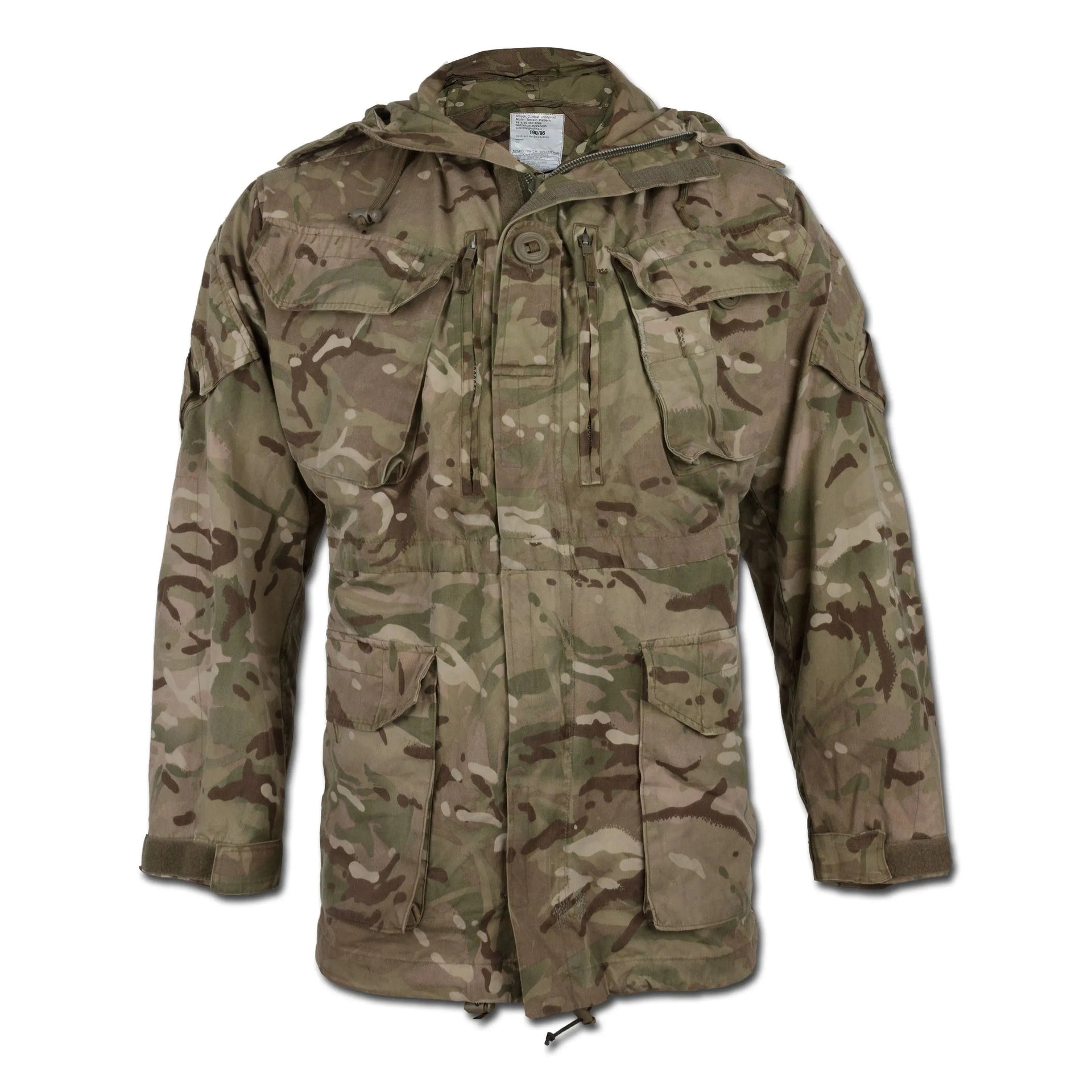 British Army Britische Kommandojacke Smock winddicht gebraucht - ASMC