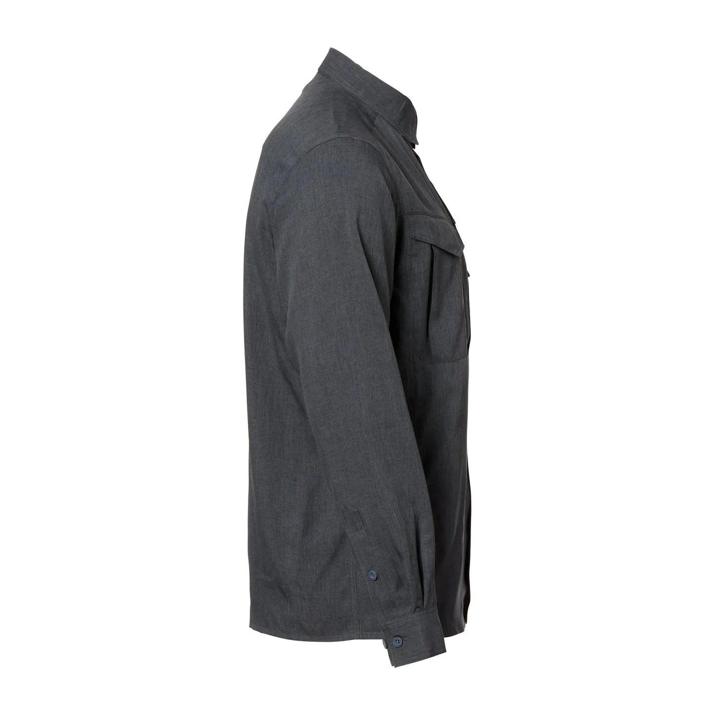 Hemd Defender MK2 Gentleman Shirt melange black grey