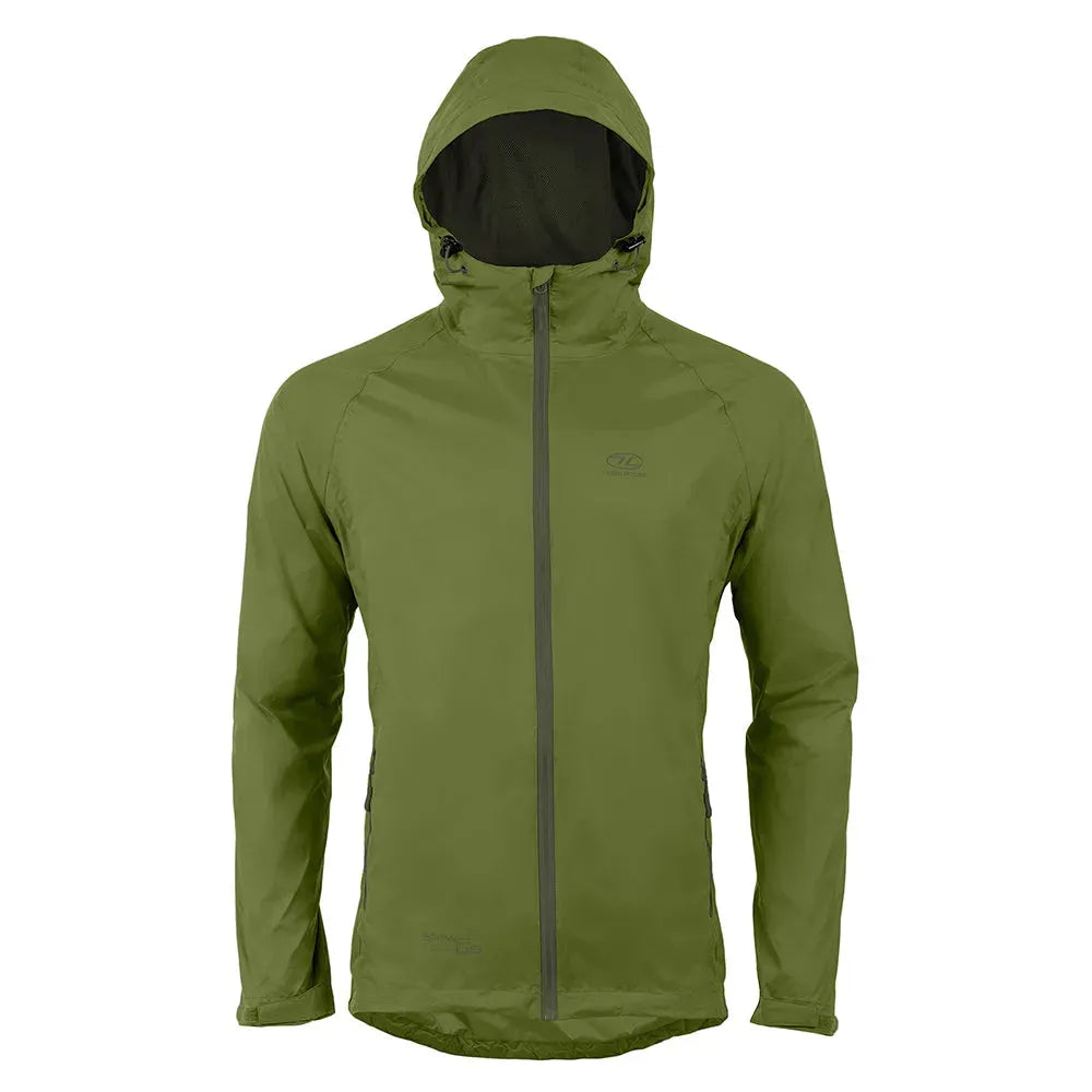 Highlander Highlander Regenjacke Stow and Go oliv - ASMC