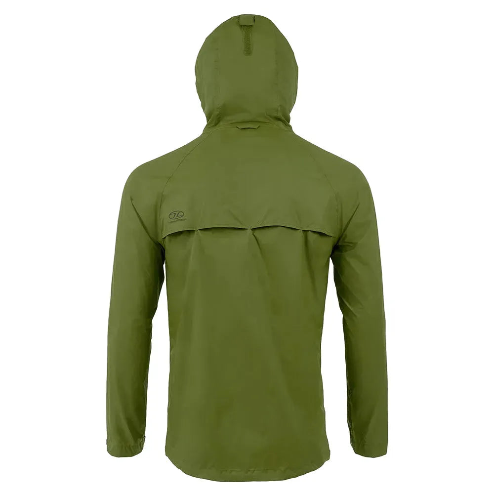 Highlander Highlander Regenjacke Stow and Go oliv - ASMC