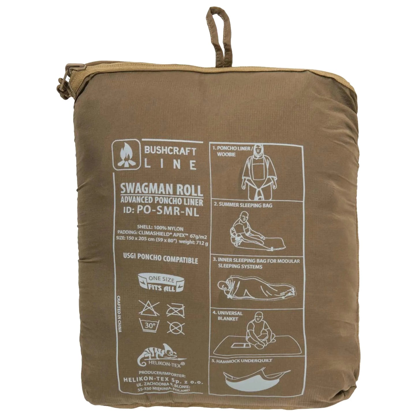 Helikon-Tex Poncho Swagman Roll - ASMC