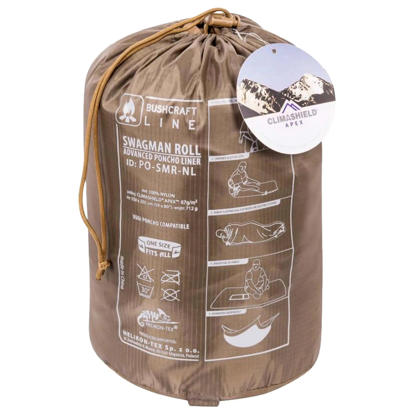 Helikon-Tex Poncho Swagman Roll - ASMC