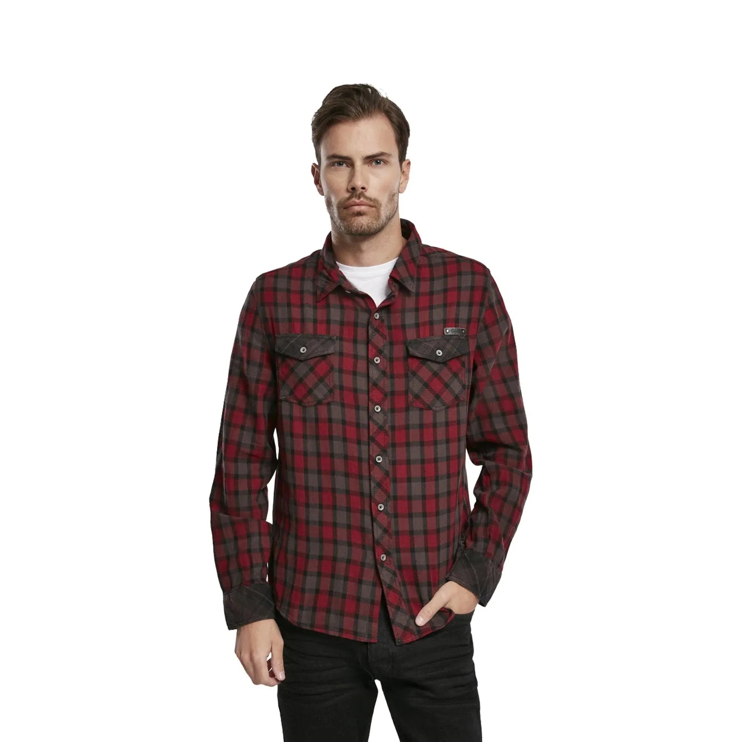 Brandit Brandit Hemd Duncan Check rot braun - ASMC