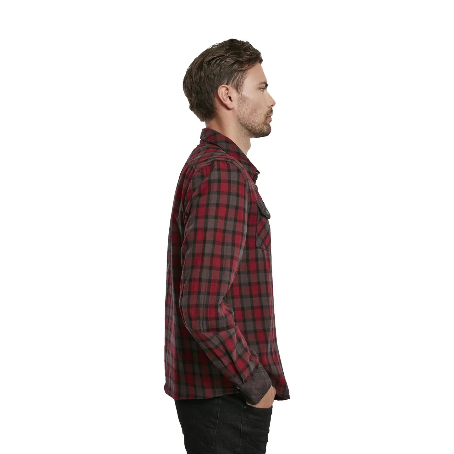 Brandit Brandit Hemd Duncan Check rot braun - ASMC