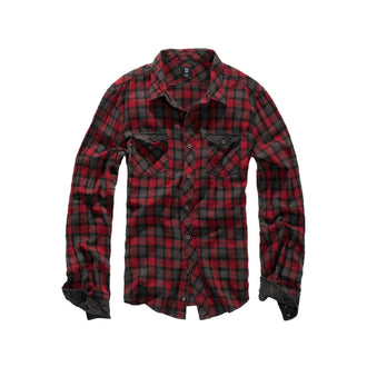 Hemd Duncan Check rot braun