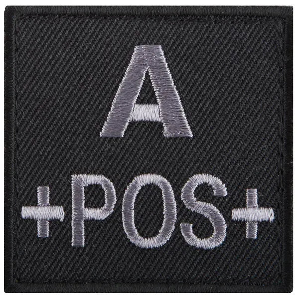 A10 Equipment Blutgruppenpatch Blutgruppe A pos - ASMC