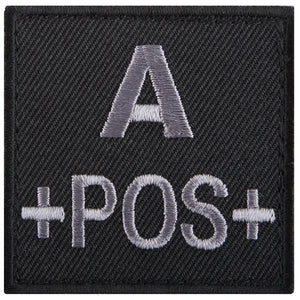A10 Equipment Blutgruppenpatch Blutgruppe A pos - ASMC
