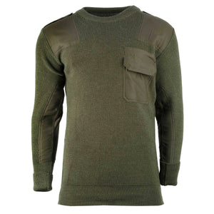 Bundeswehr Original BW Pullover oliv neuwertig - ASMC